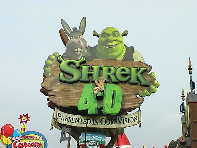 Sign Shrek 4D